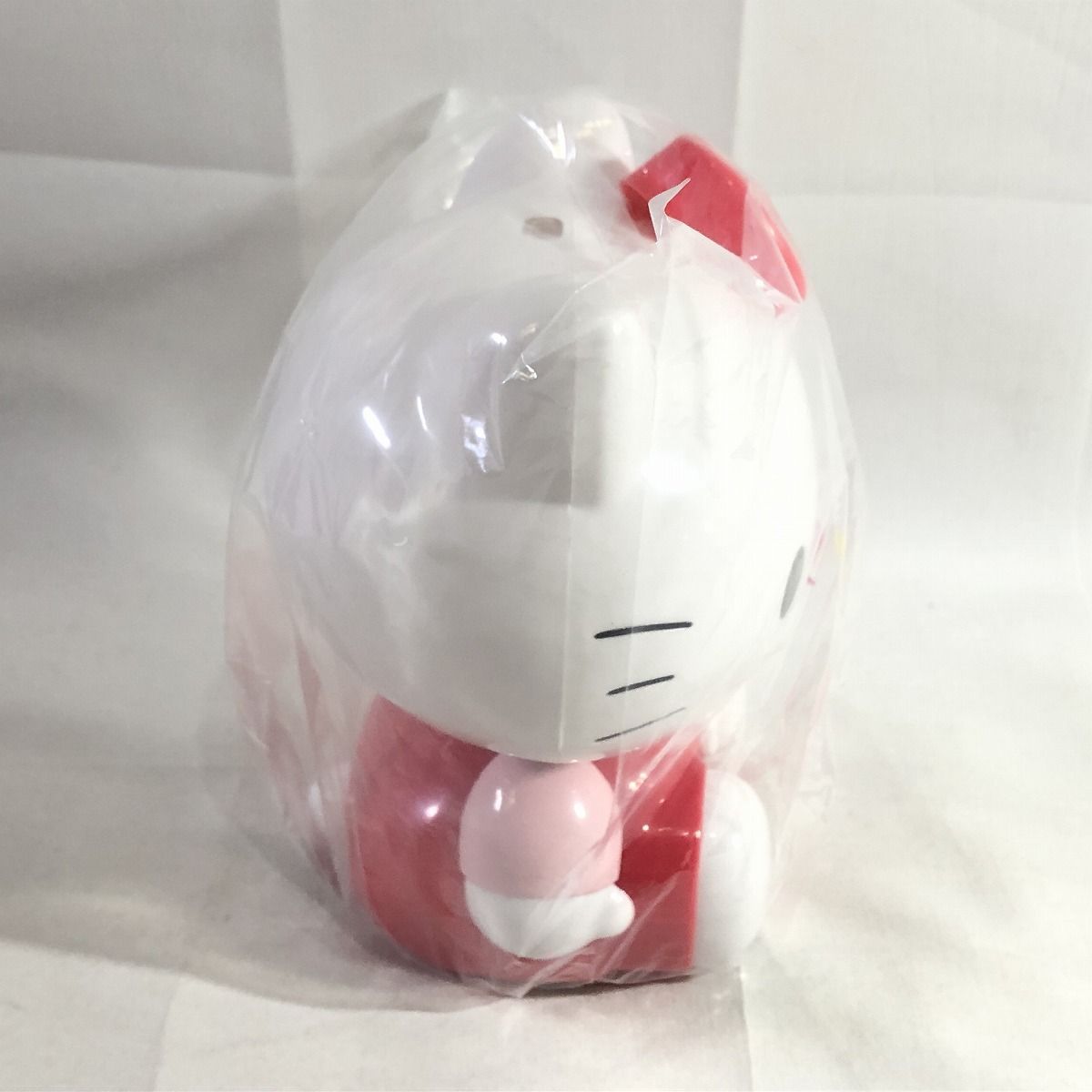 サンリオ 新品 ハローキティ 超音波式加湿器 EAK-2062 KT-R 赤白