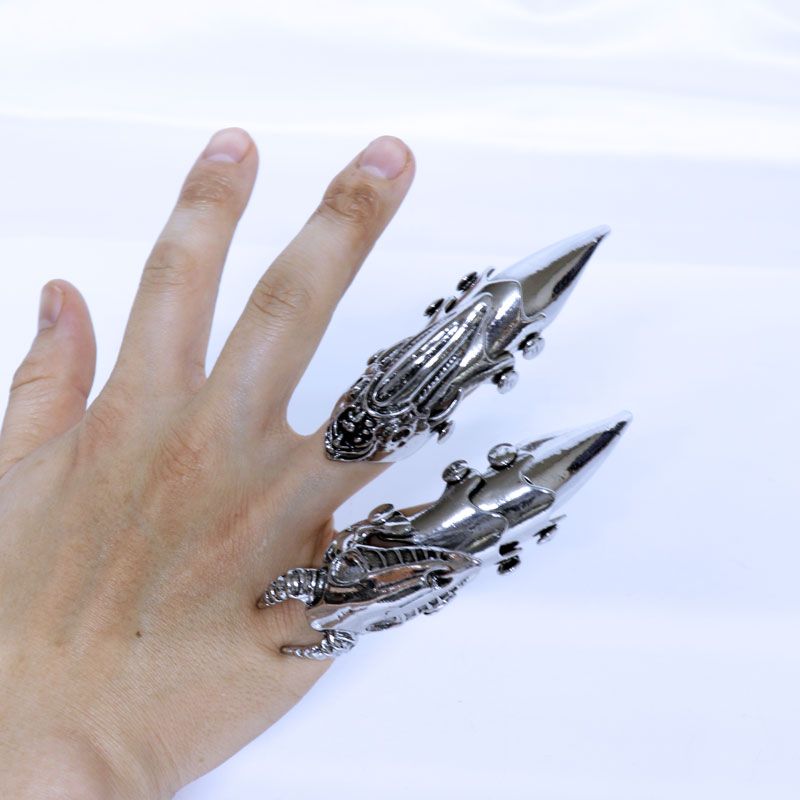 2タイプ アーマーリング 15号 指輪 メンズ レディース フィンガー