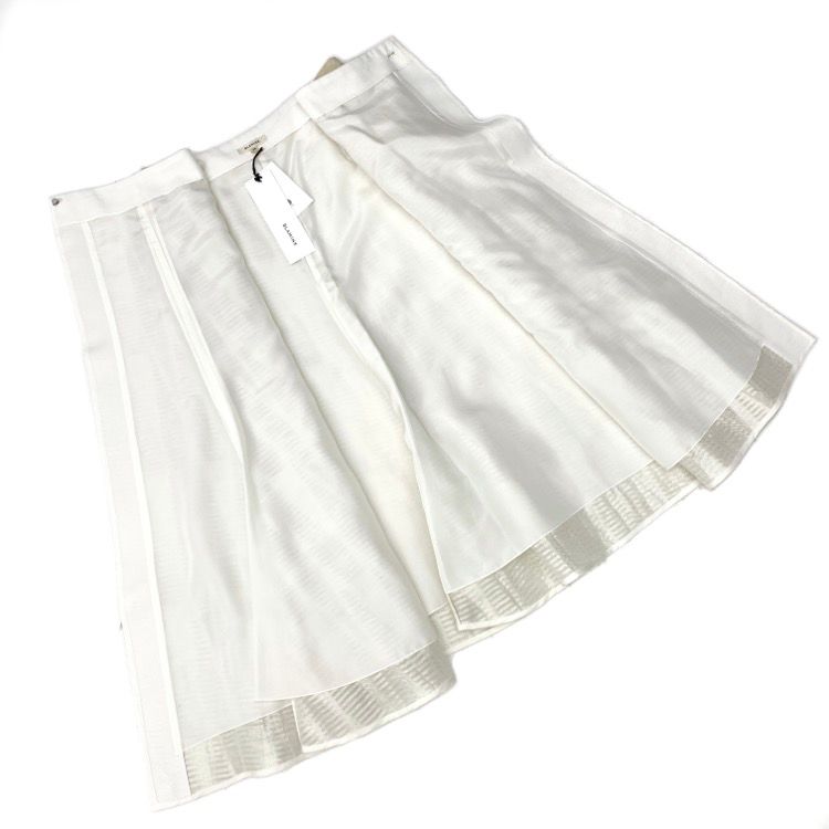 BLAMINK ラップスカート シルバー 36 未使用 BLAMINK ラップスカート シルバー 36 未使用