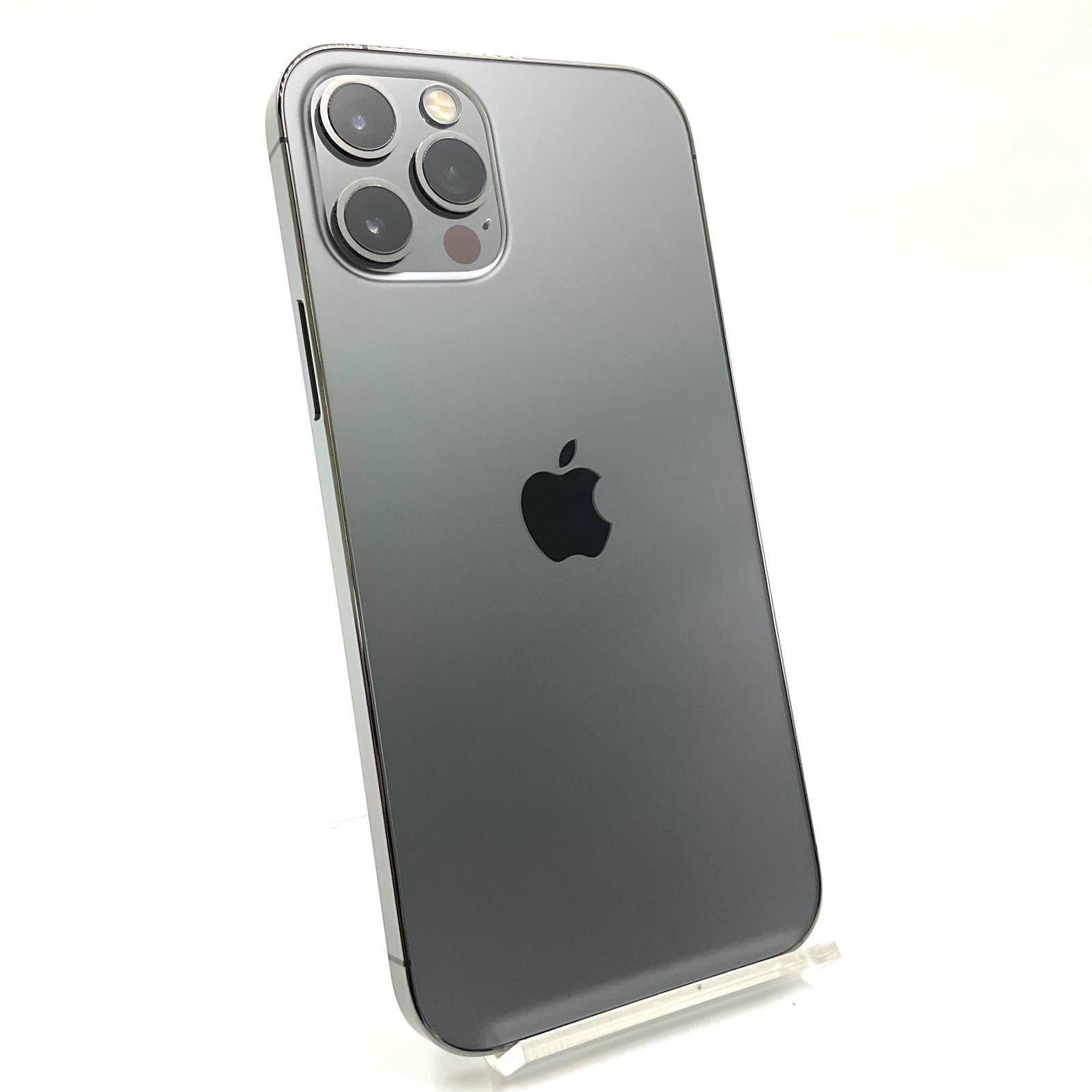 【全額返金保証】【最速発送】Apple iPhone 12 Pro 128GB グラファイト au 美品 動作確認済 79%