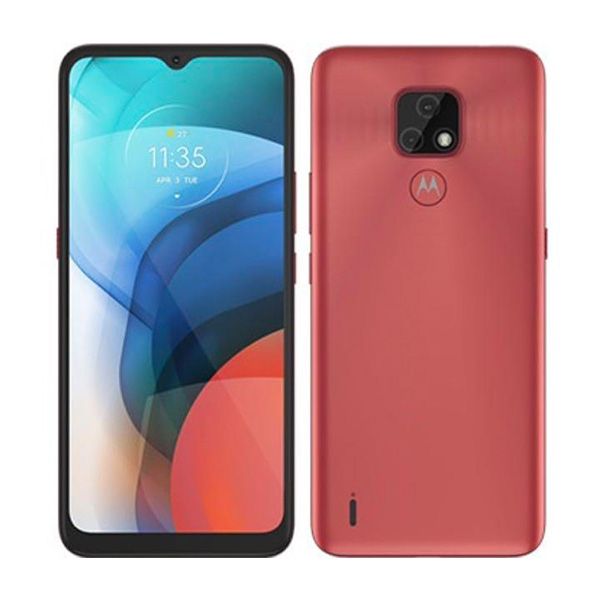 【中古】 moto e7 サテンコーラル SIMフリー 本体 スマホ【送料無料】 motoe7sc7mtm