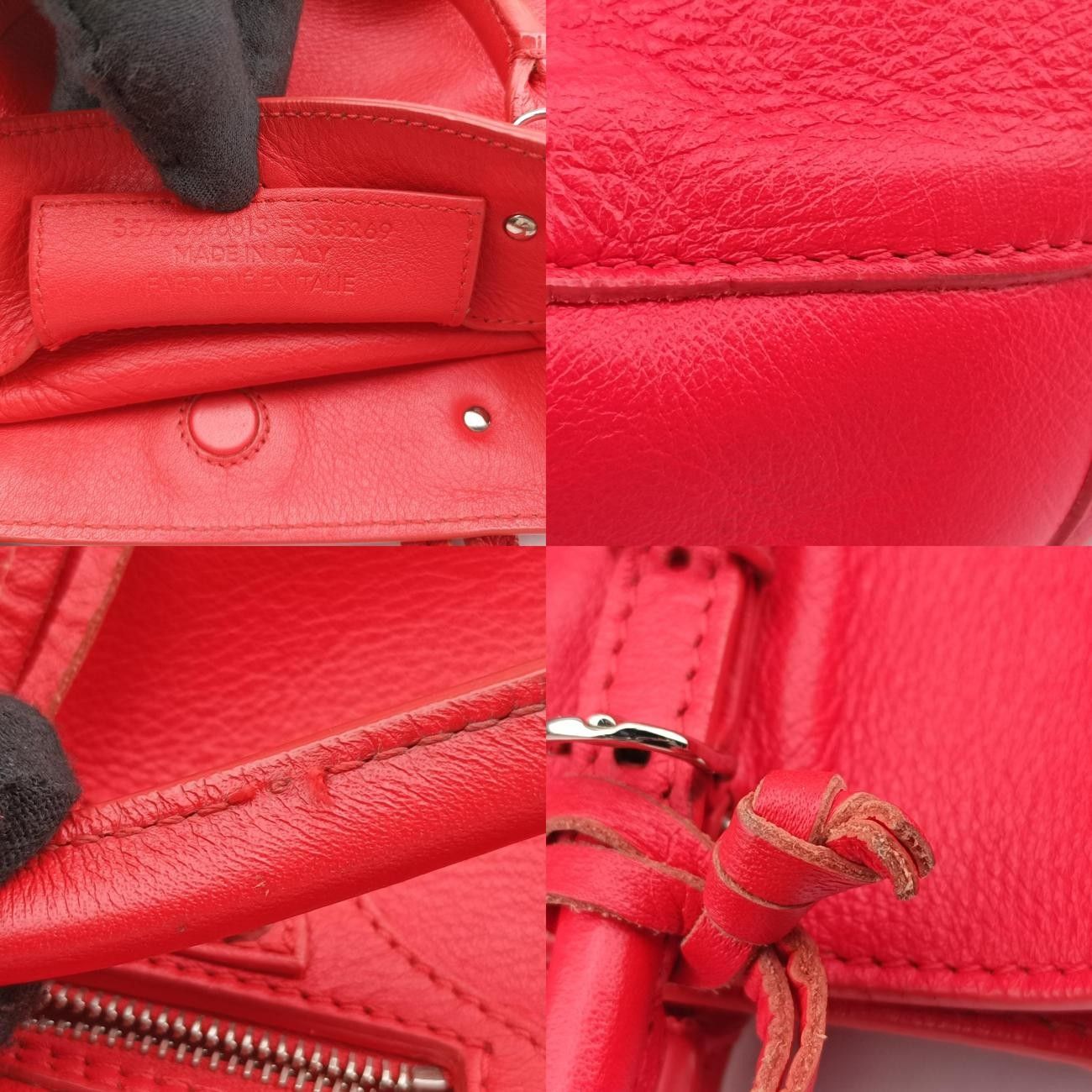 A6 ジップアラウンドレッドレザー370926357333.6513.F.535269