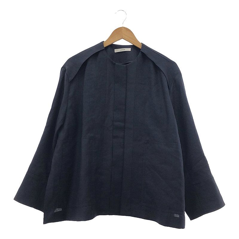 新品未使用 LOHEN ローヘン ノーカラーテントシルエットコート LOHEN
