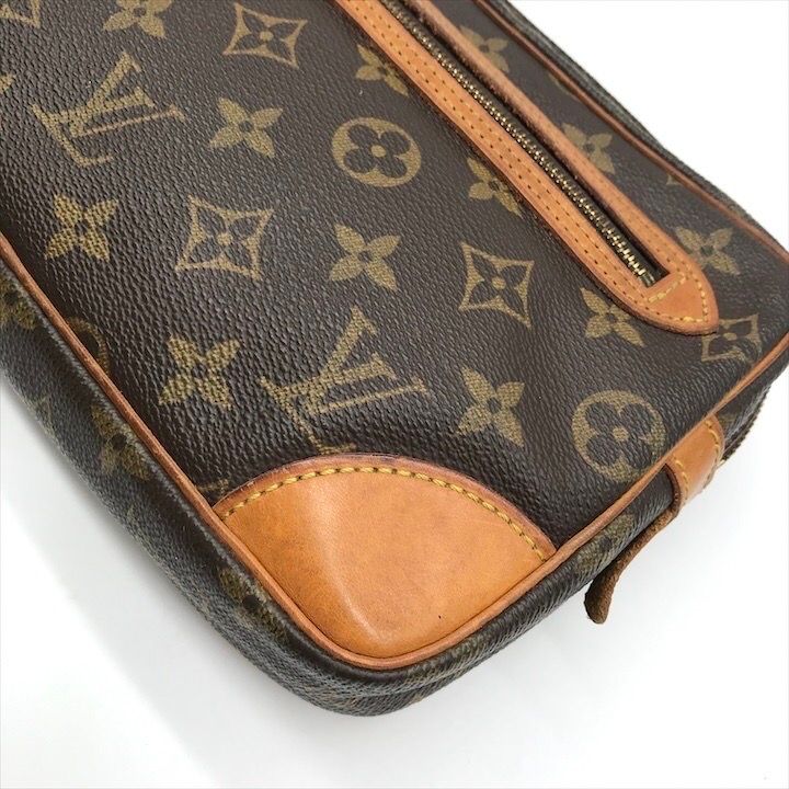 良品 LOUIS VUITTON ヴィトン モノグラム マルリードラゴンヌ PVC
