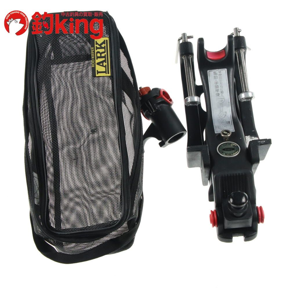 中古の（美品）第一精工㈱LARK　DX 第一精工 ラーク 18 DX ⁄W101M 釣具 竿受け フィッシングギア 小物