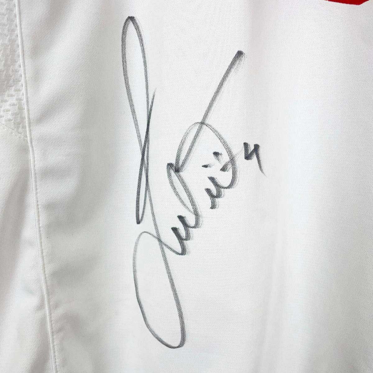 名古屋グランパス #4 闘莉王 サイン入りユニフォーム 2011-12 XO Jリーグ サッカー 名古屋グランパス #4 闘莉王 サイン入りユニフォーム 2011-12 XO