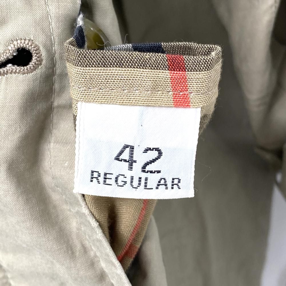 中古】BURBERRY トレンチコート サイズ表記なし ブラウン △汚れ有
