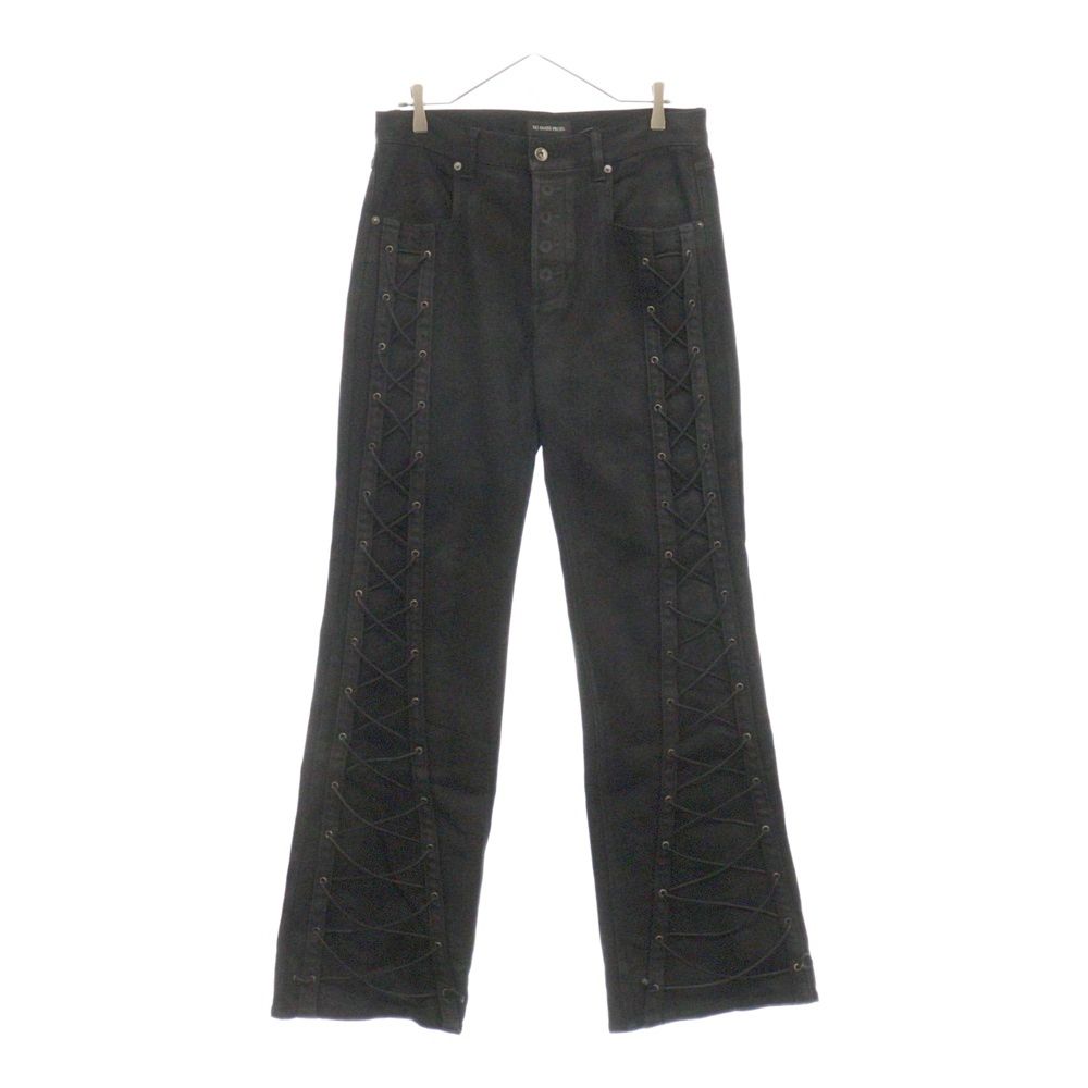 パンツ NO MASS PROD 07GLM LACEDUP DENIM JEANS NO MASS PROD 07GLM LACEDUP DENIM JEANS
