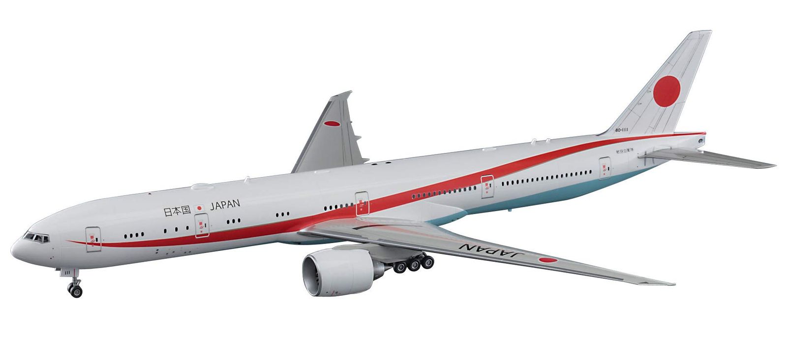ハセガワ 1/200 日本政府専用機 ボーイング777-300ER プラモデル