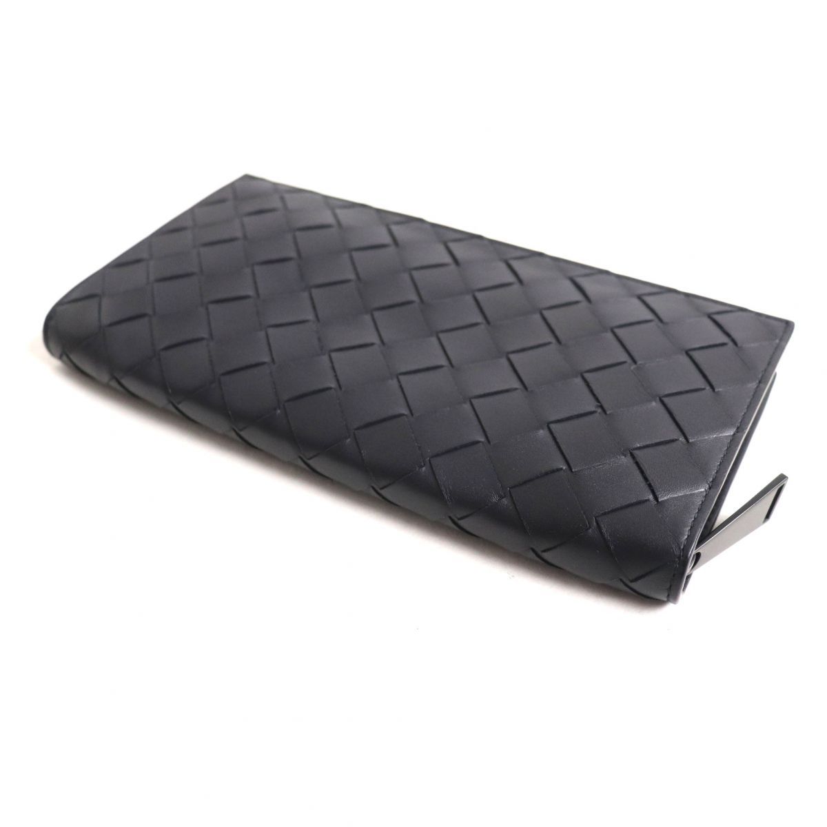 極美品▽BOTTEGA VENETA ボッテガヴェネタ イントレチャート スクエア