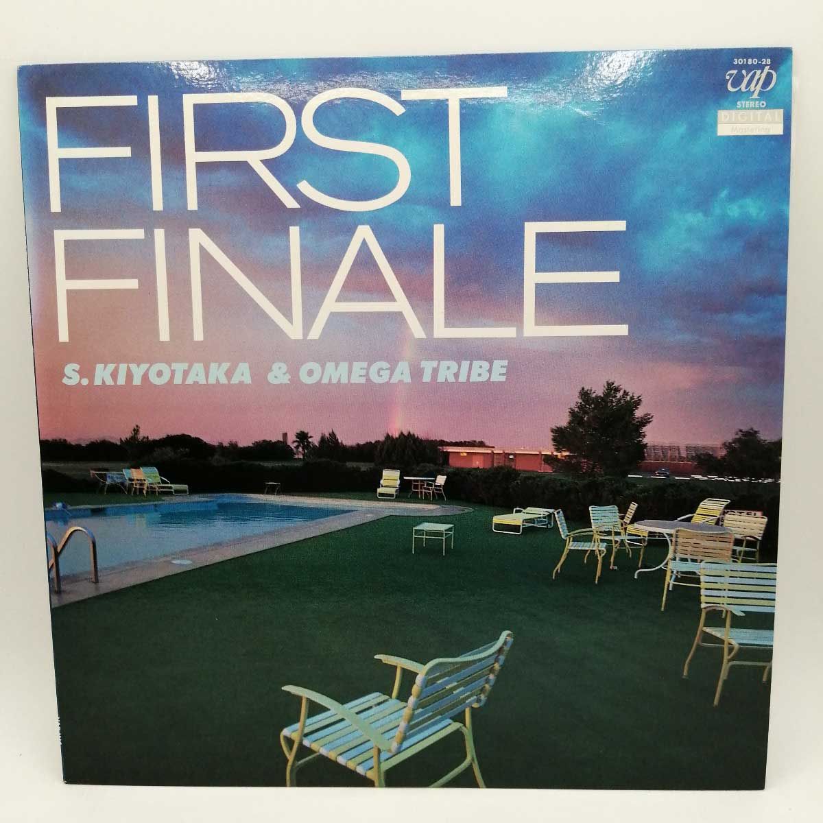 LP 杉山清貴 オメガトライブ FIRST FINALE S.KIYOTAKA & OMEGA TRIBE シティポップ レコード 30180-28  - メルカリ