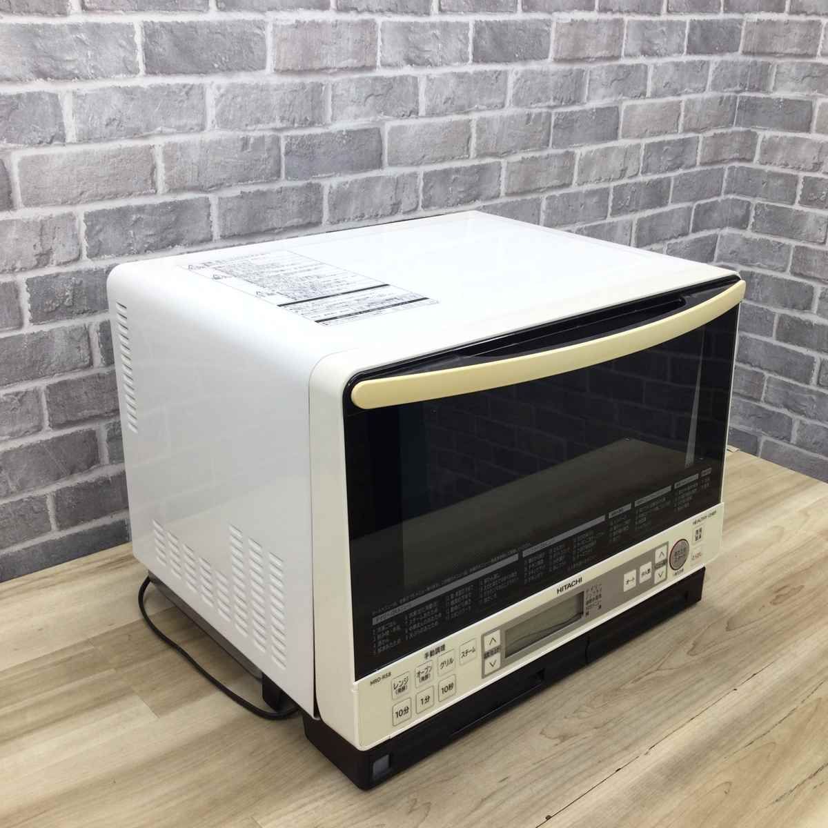 林檎　日立 スチームオーブンレンジ ヘルシーシェフ　未使用　角皿2枚付き 日立 スチームオーブンレンジ 1000W 31L ヘルシーシェフ 角皿