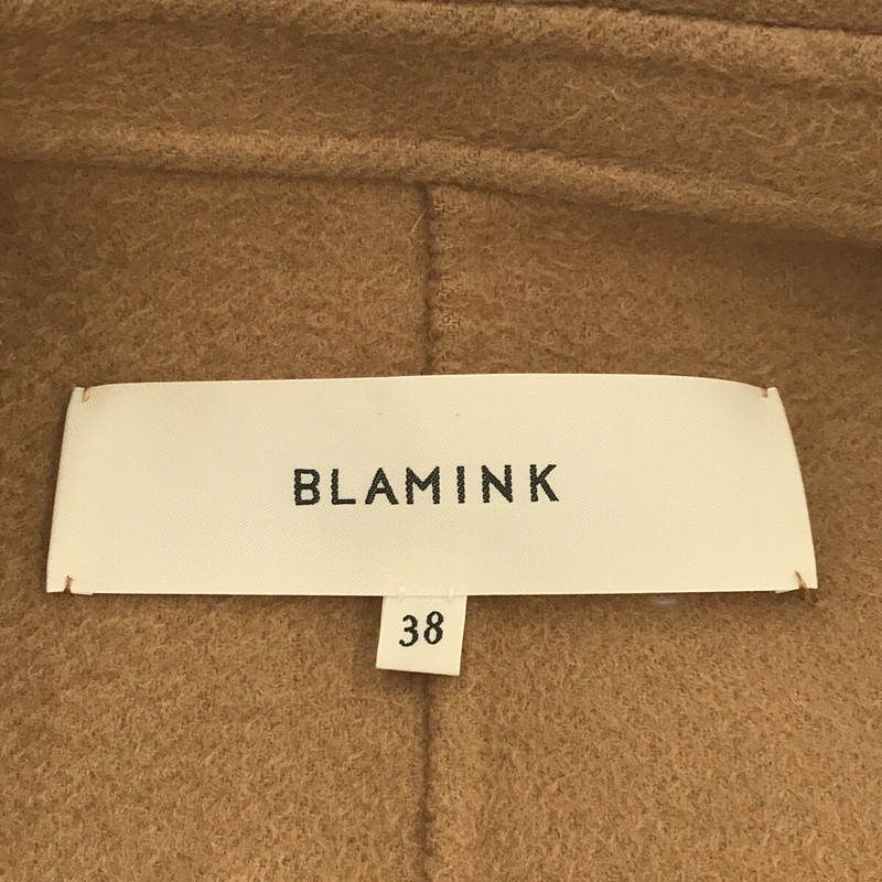 美品】 BLAMINK / ブラミンク | カシミヤウール ロングコート ベルト・袋付き | 38 | キャメル | レディース - メルカリ