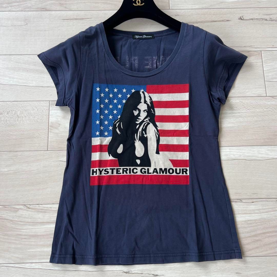 入手困難 即 モデル ヒステリックグラマー 半袖Tシャツ ヒスガール 国旗