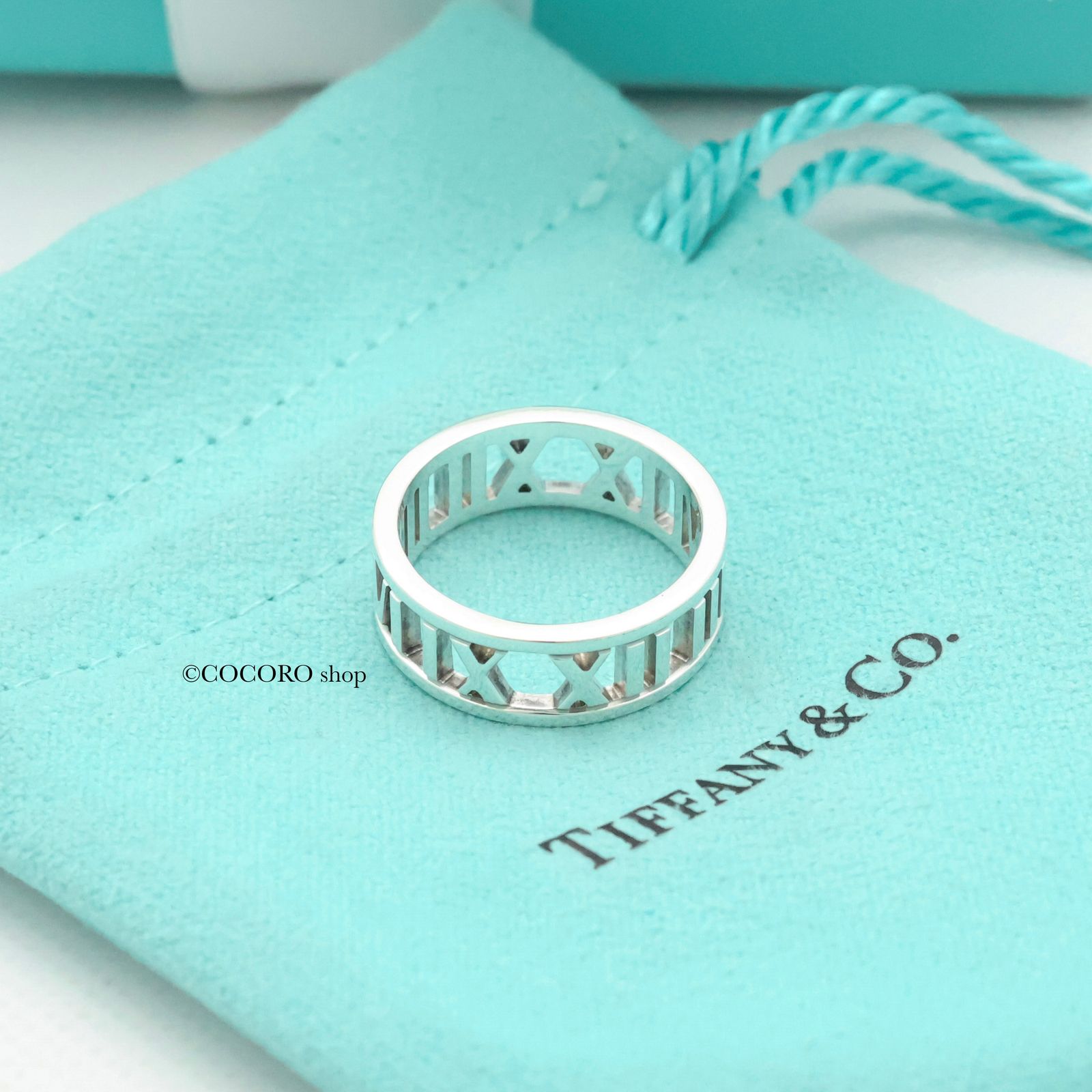 TIFFANY&Co. ティファニー アトラス オープンリング SV925 TIFFANY&Co. ティファニー TIFFANY & Co. オープンアトラス