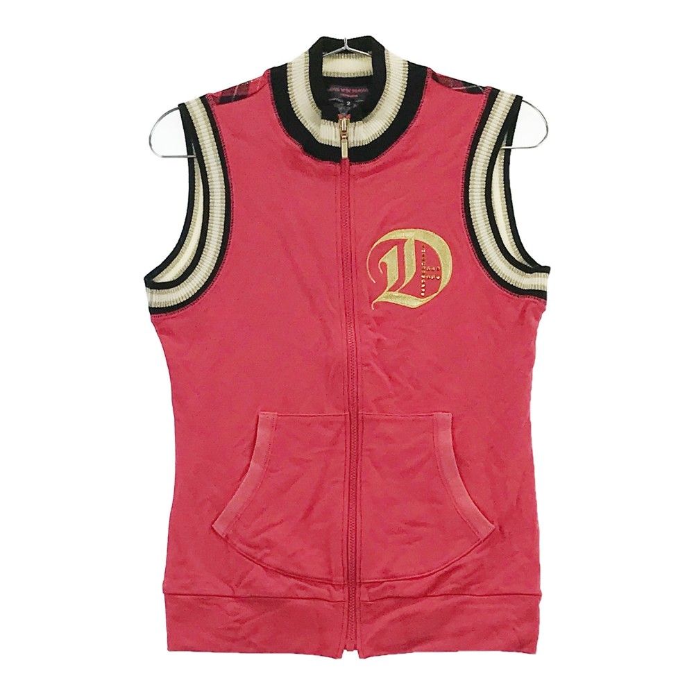 サイズ：2 DANCE WITH DRAGON ダンスウィズドラゴン ニット切替 ジップ