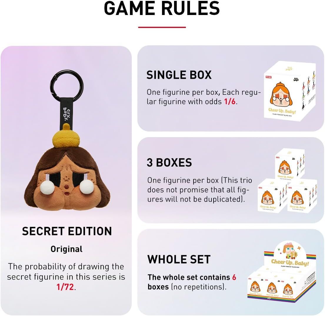 SALE，新作登場】 POPMART CRYBABY CHEER UP， BABY! シリーズ