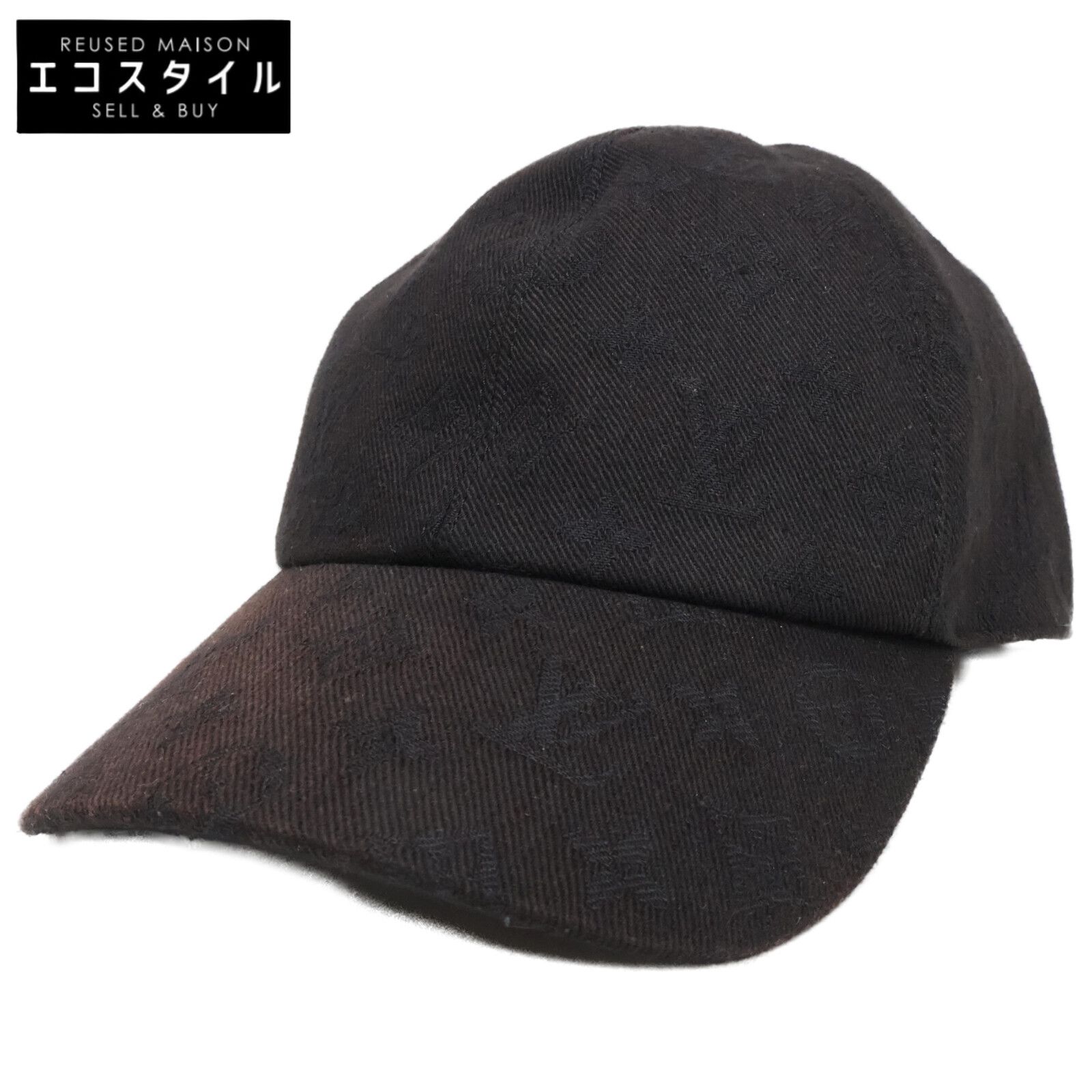 LOUIS VUITTON ルイヴィトン M76585 キャップ モノグラム エッセンシャル 60