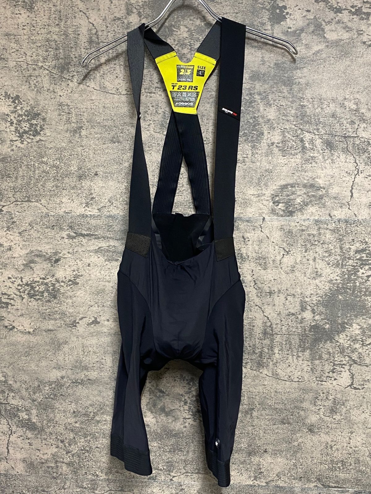 JG684 アソス ASSOS ビブショーツ EQUIPE RS Spring Fall Bib Shorts S9 裏起毛 Lサイズ