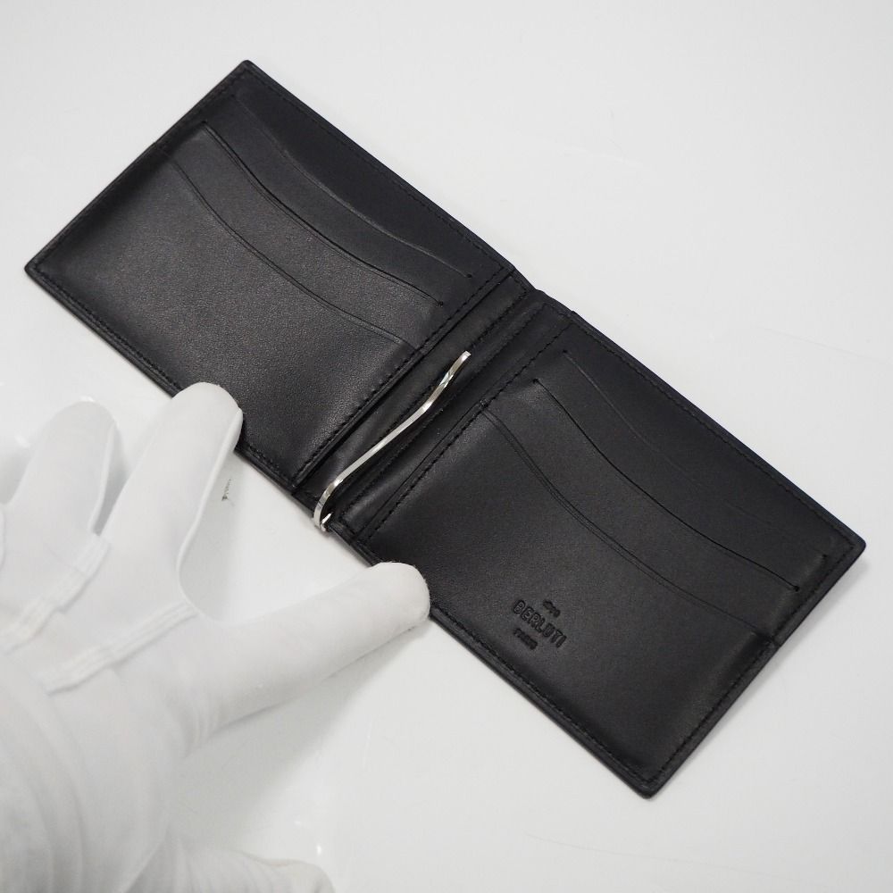 ベルルッティ　マネークリップ ASSAO カリグラフィ Berluti ほぼ新品 ベルルッティ カリグラフィ ASSAO アッサオ