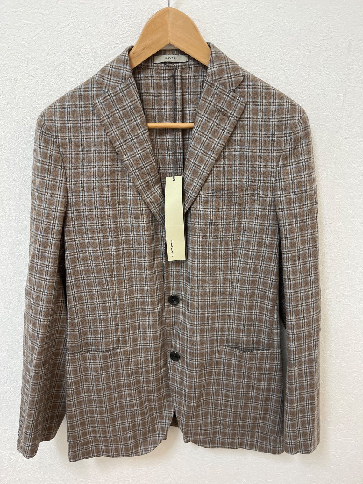 BOGLIOLI ボリオリ テーラードジャケット チェック柄 ボリオリ