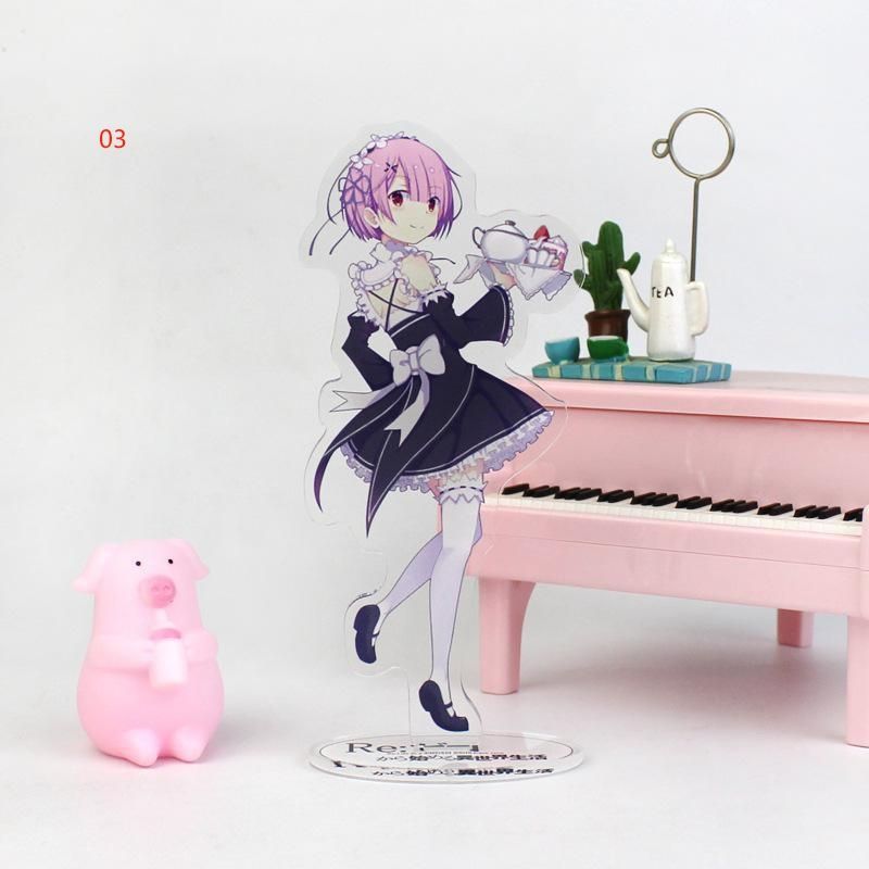 リゼロ　エミリア　レム　ラム　アクリルスタンド Tokyo Femme】Re:ゼロから始める異世界生活 大立ち絵スタンド