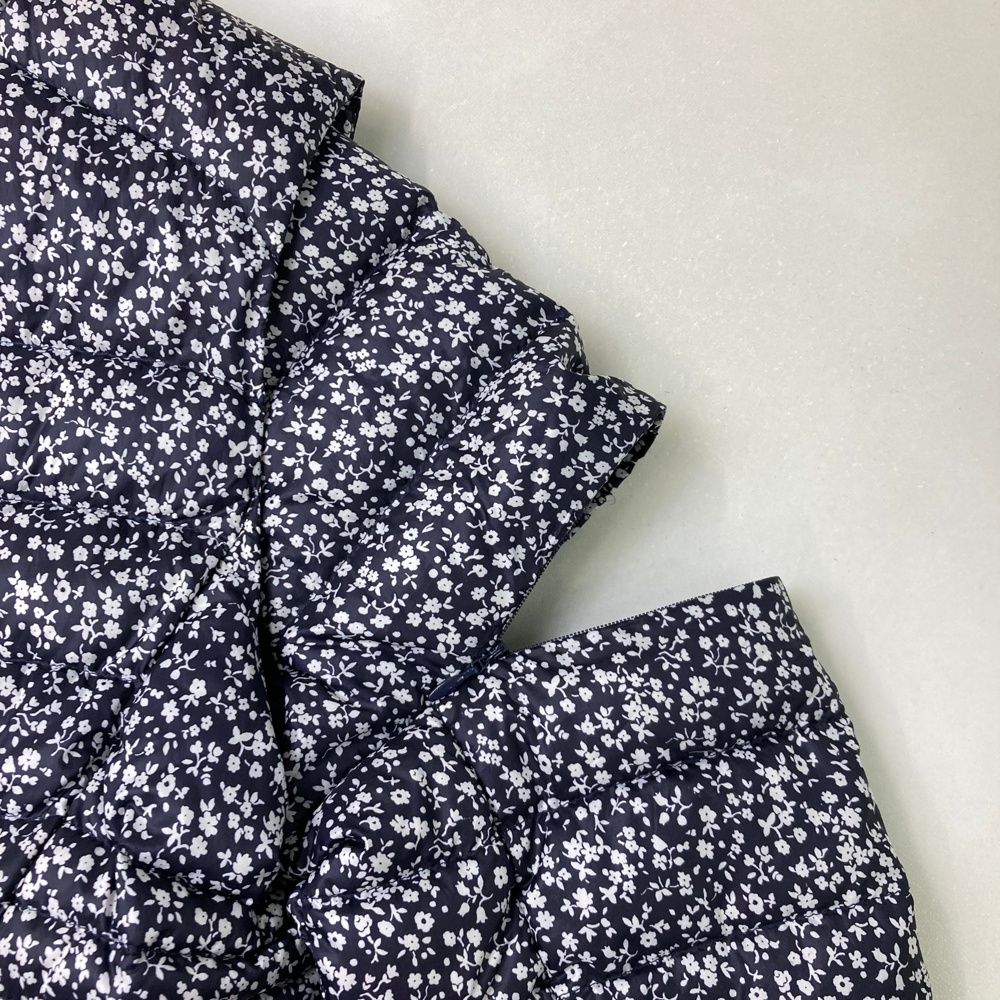 5☆大好評！ サイズ L RLX ラルフローレン ダウン ワンピース 花柄 ネイビー系 240101482130 ゴルフウェア レディース ストスト