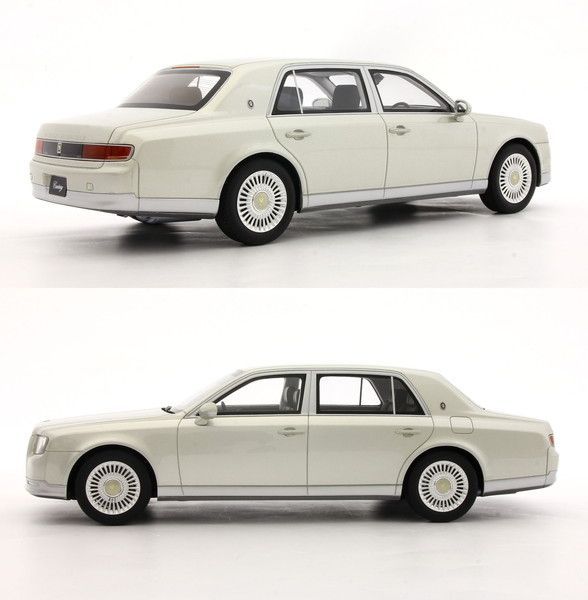 1/18京商サムライトヨタセンチュリー50シルバー 京商より1/18スケール「センチュリー」新色シルバーが厳かに登場