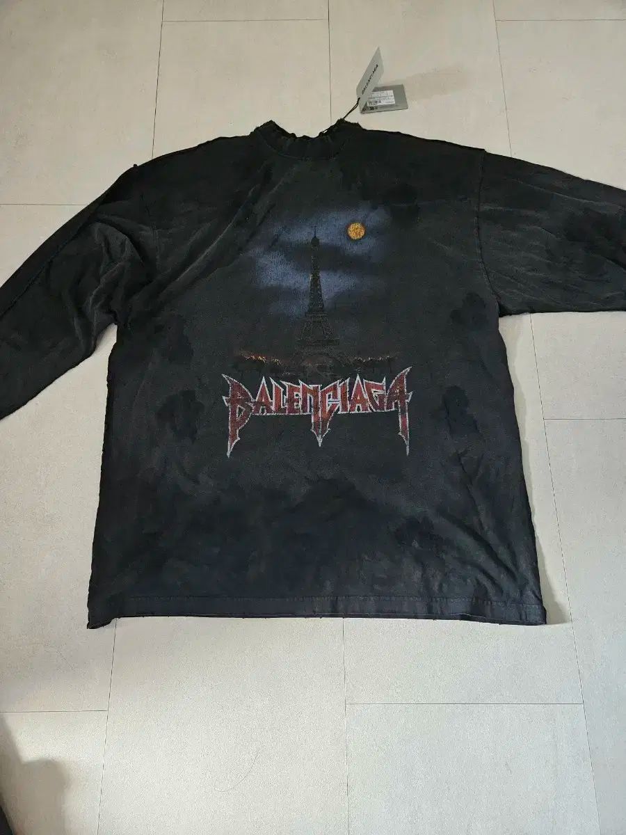 2 Balenciaga バレンシアガ パリムーン ロングスリーブ リバーシブル