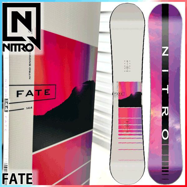 【美品】NITRO スノーボード FATE Nitro Fate Snowboard - Women's 2026 | evo