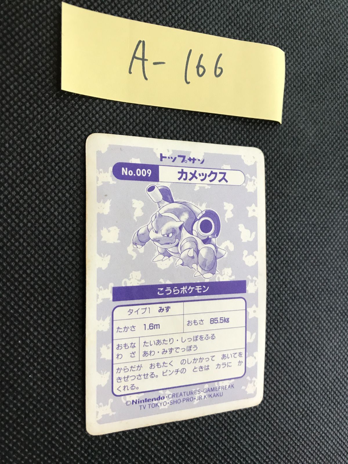 トップサン カメックス キラ ホロ カメックス トップサン キラ [A-166
