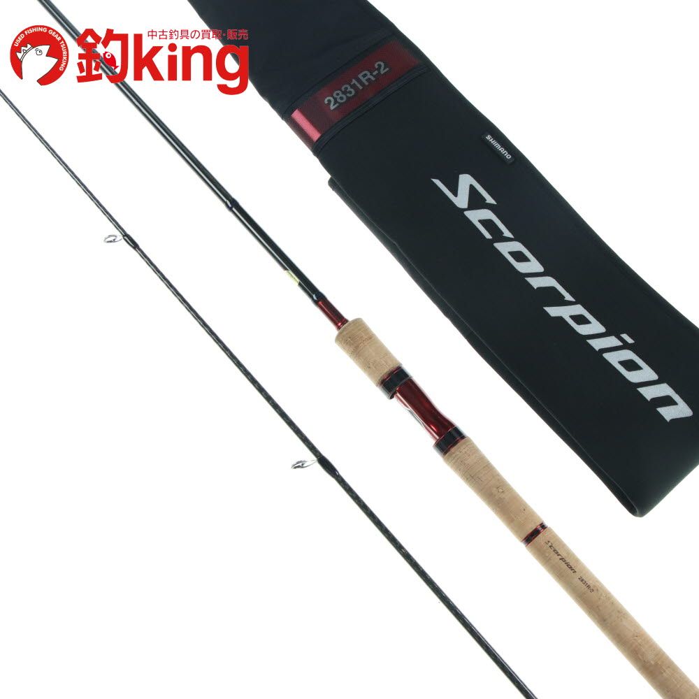 シマノ 21 スコーピオン 2831R-2 /V263L 美品 ブラックバス バス シマノ 21 スコーピオン 2831R-2 /V263L 美品 ブラックバス バス