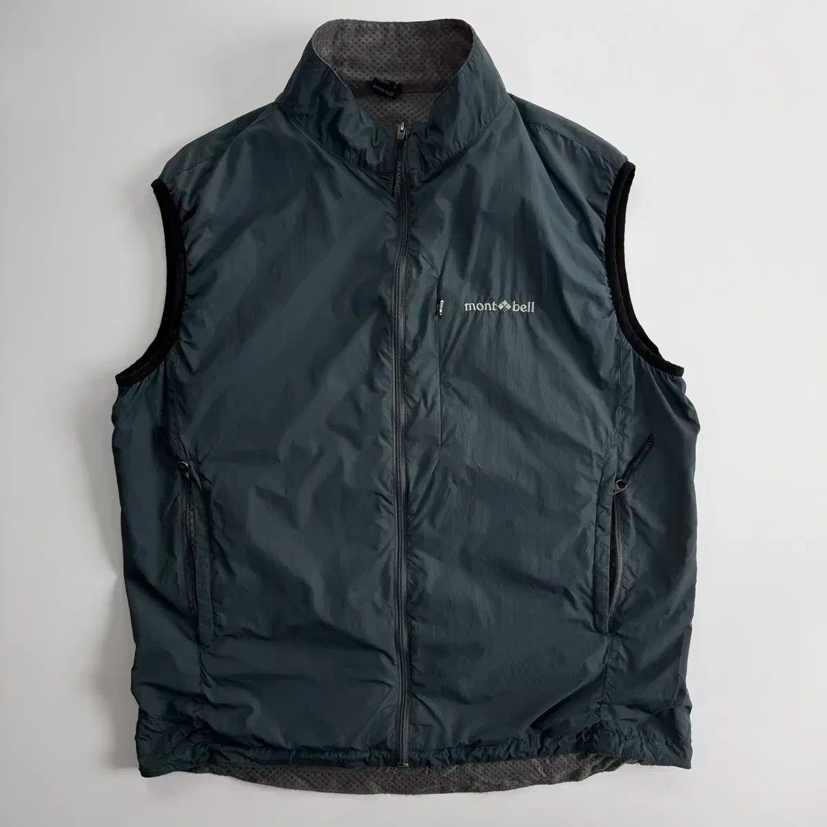 Montbell モンベル ダウンベスト ゲッコーグリーン スペリオダウン L