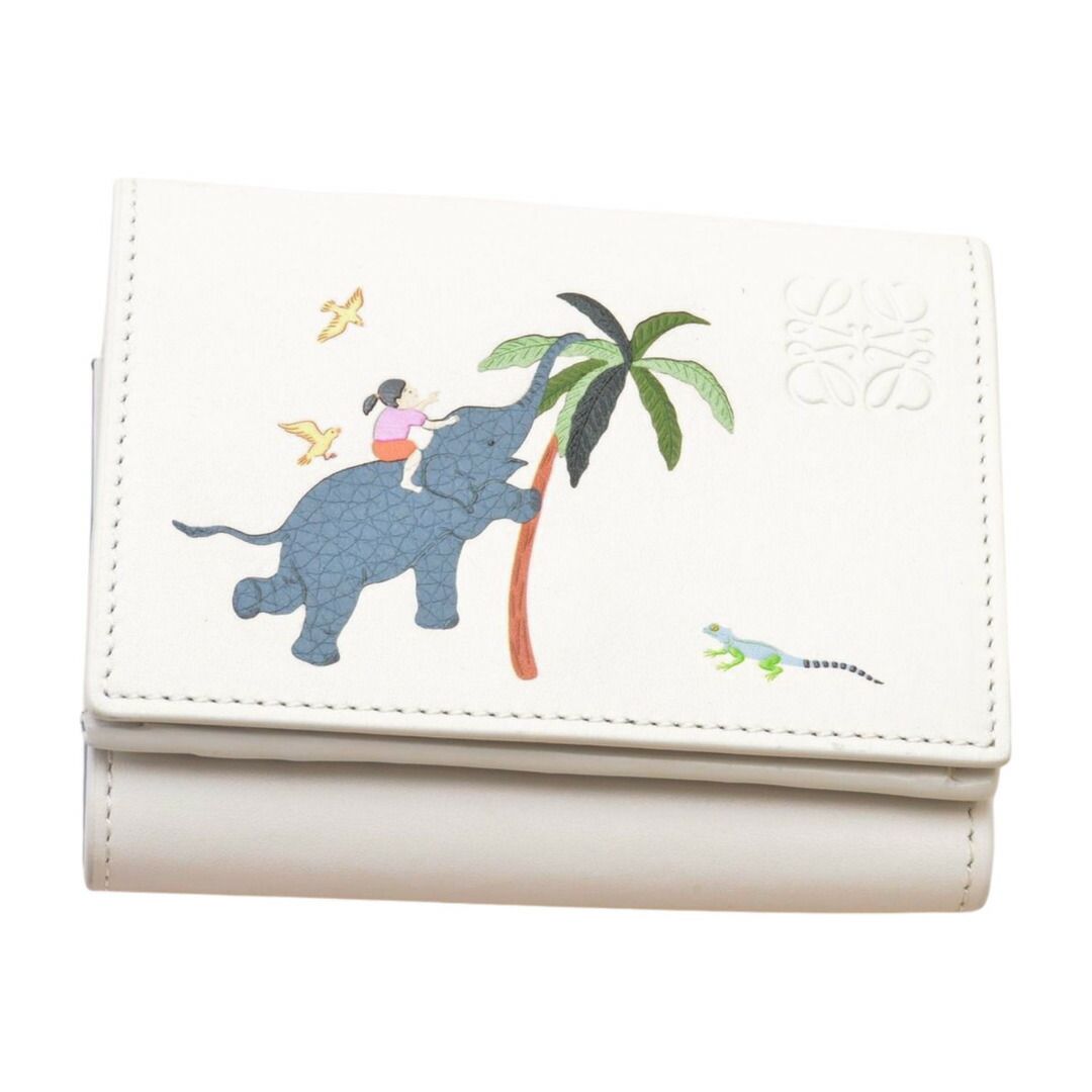 ロエベ スナフジタ LOEWE SUNAFUJITAトライフォールド ウォレット