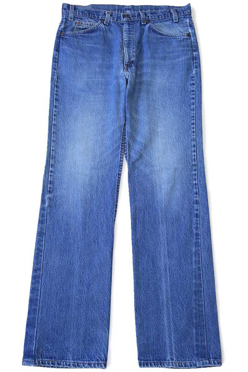 80s リーバイス517 W31L30 USA製 80s USA製 Levi'sリーバイス 517 黒カン デニムパンツ w29 L31