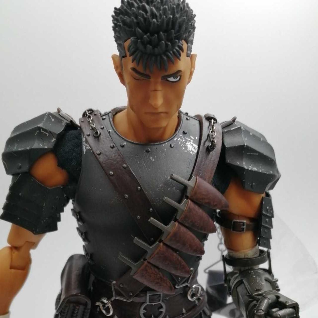 メディコムトイRAH ベルセルク　ガッツ黒い剣士Ver.開封済 メディコムトイ RAH ベルセルク ガッツ 黒い剣士ver 中古開封