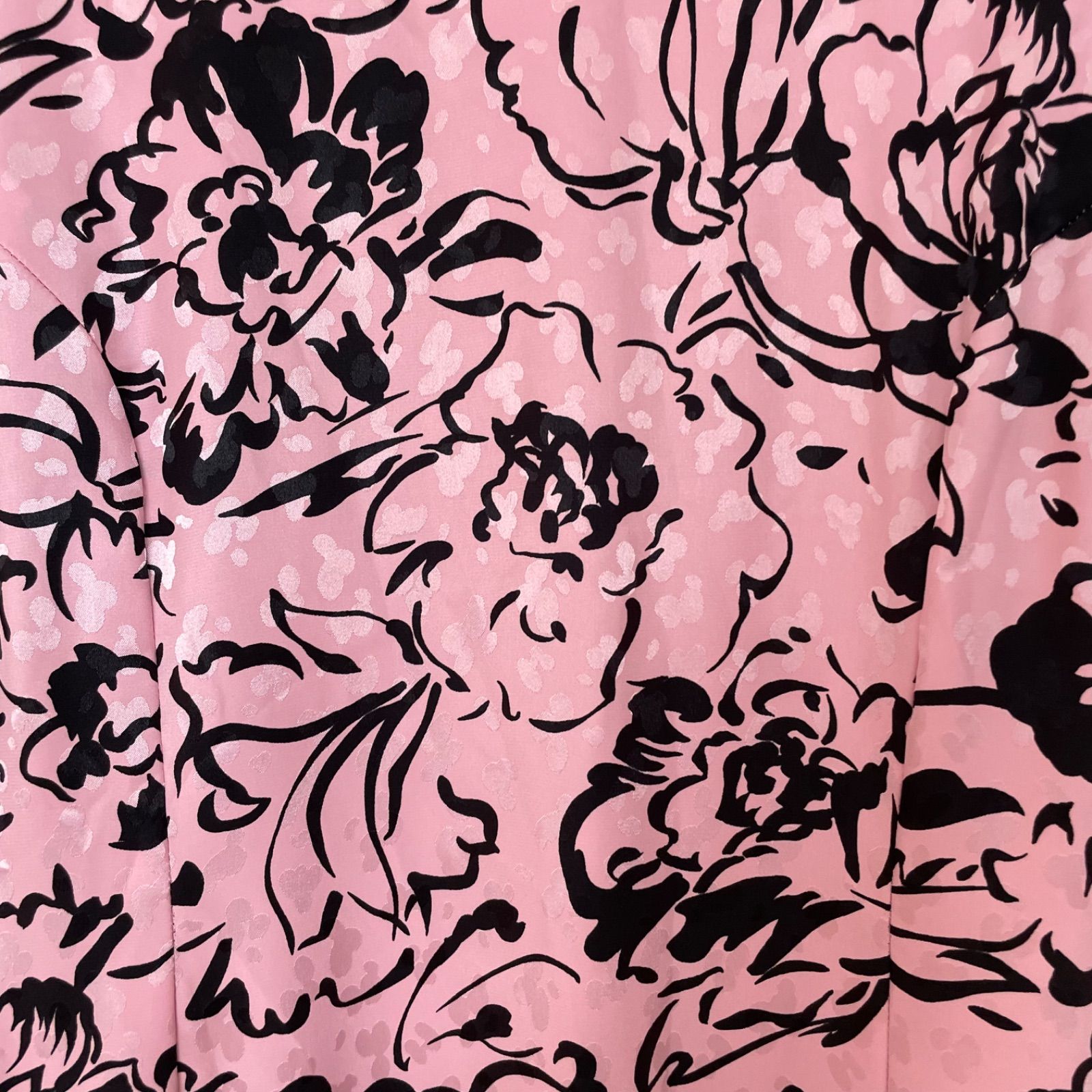 Z1410 HANAE MORI ロングワンピース カットソーワンピース 長袖