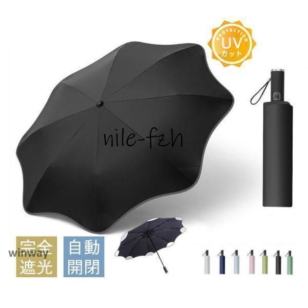 サンバリア100 折りたたみ傘【未使用品】 3段折 / 無地 | 完全遮光日傘｜サンバリア100