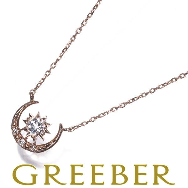 スタージュエリー 10K ダイヤ×ホワイトトパーズ WHITE TOPAZ NECKLACE(2JN0543)K10 ネックレス｜スター