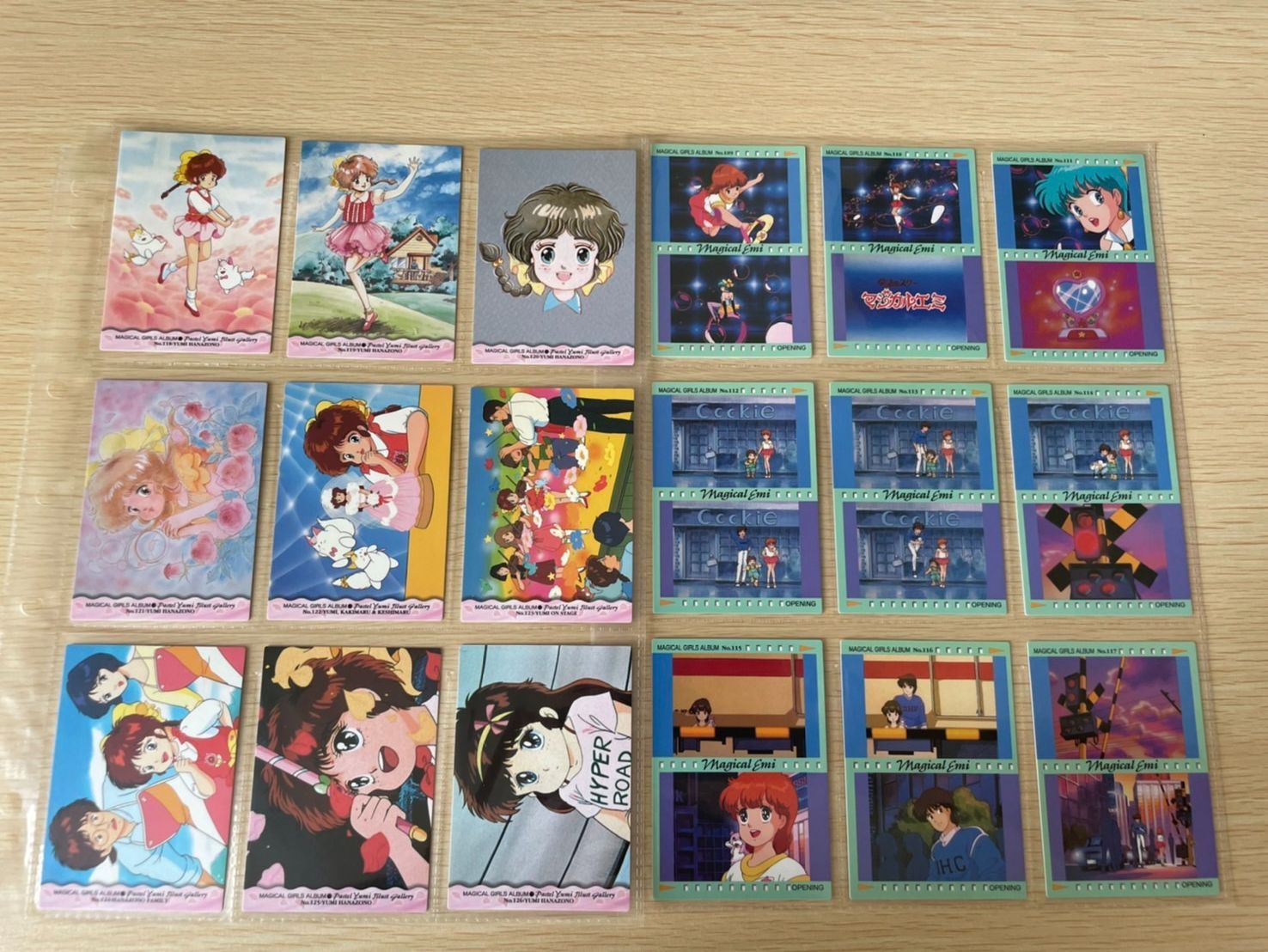 魔法少女アルバム　マジカルガールズ クリーミーマミ他　全１３９種コンプ 魔法少女 アルバム カードダスマスターズ セミコンプ SP