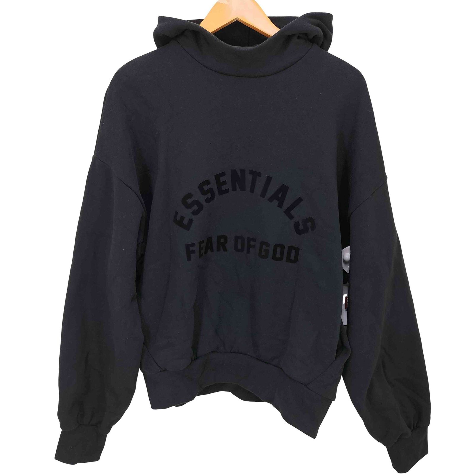 エッセンシャル ESSENTIALS プルオーバー ロゴプリントパーカー メンズ JPN：XS 