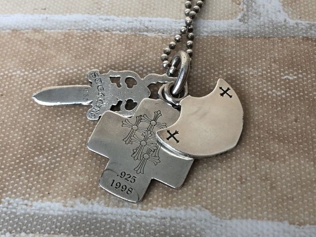 Chrome Hearts ネックレス3点（社外チェーン付き） クロムハーツ3トリンケッツペンダント(ネックレス)|クロムハーツ通販