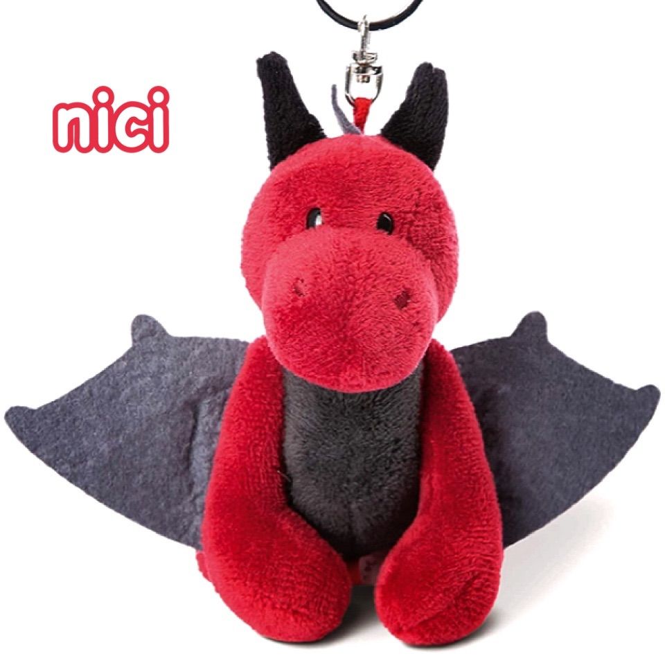 NICI レッドドラゴン ぬいぐるみ NICI キーリング ドラゴン レッド - メルカリ