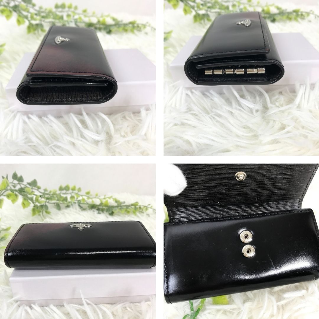 ヴィヴィアンウエストウッド アドヴァンキーケース ボルドー ○☆新品未使用 ヴィヴィアンウエストウッド ADVAN キーケース