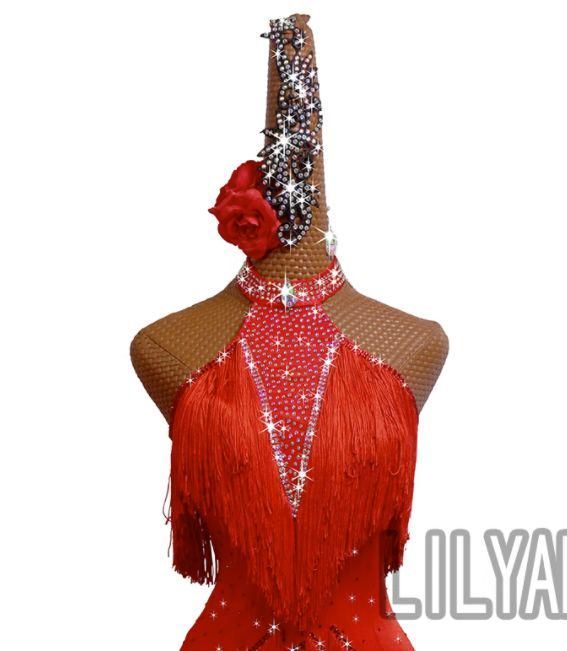 オーダーメイド 社交ダンス衣装　ラテンワンピースドレス フリンジ 楽天市場】ラテンダンス衣装 社交ダンス レディース ラテンドレス 社交