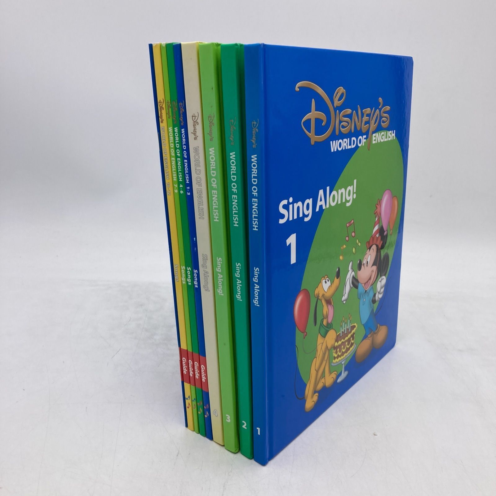 シングアロング DVD12枚 旧子役 絵本＆CD 字幕あり ディズニー英語