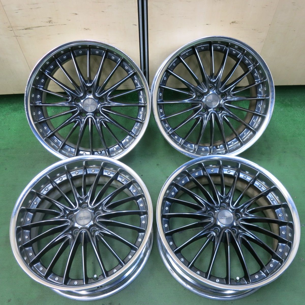 4本価格 WORK SCHWERT REGNITZ SWF ワーク シュヴァート レグニッツ 20インチ ホイール 20×8.5J PCD114.3 5H 5061110SYホ