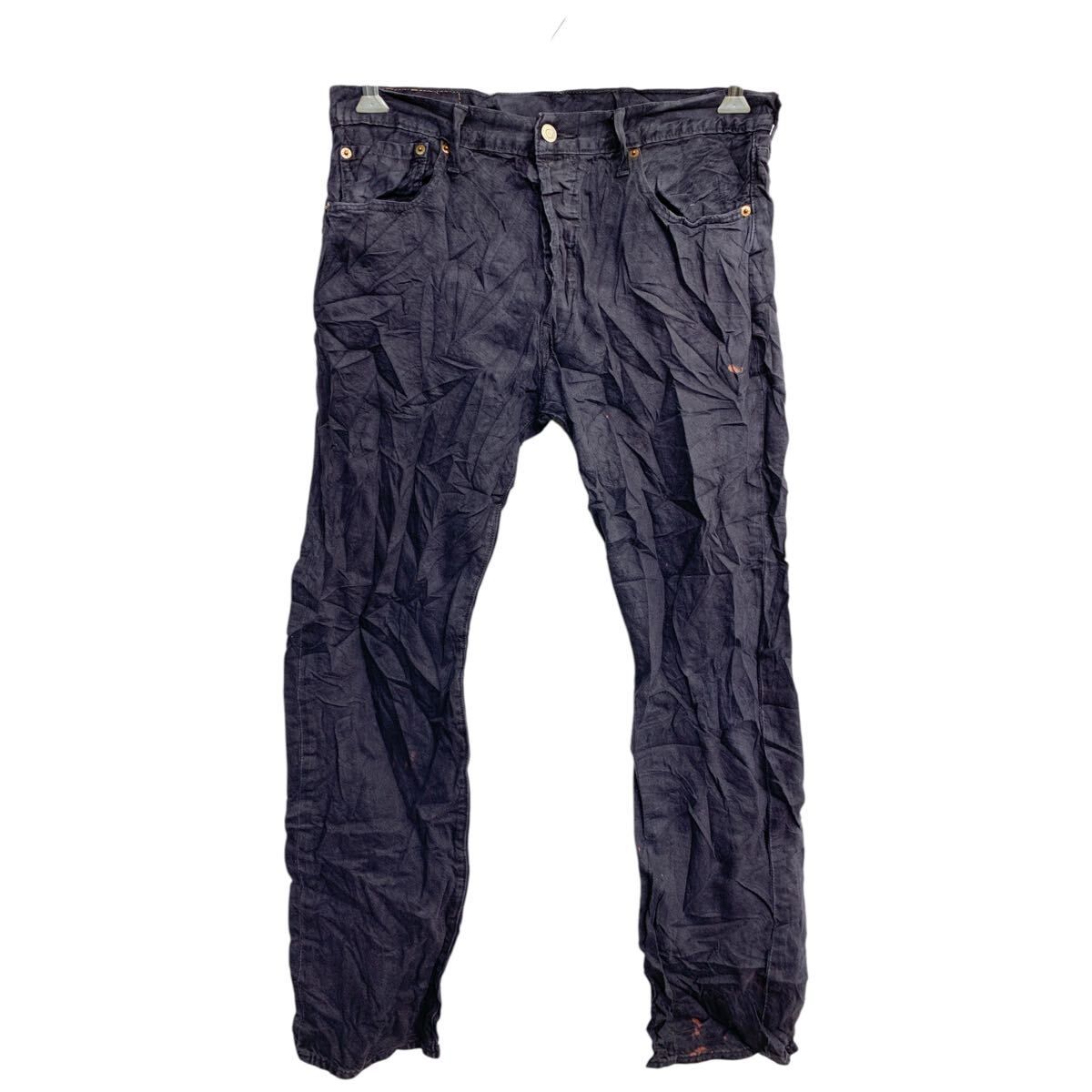 Levi's 501 デニムパンツ W34 リーバイス ボタンフライ ブラック コットン 古着卸 アメリカ仕入 2501-345