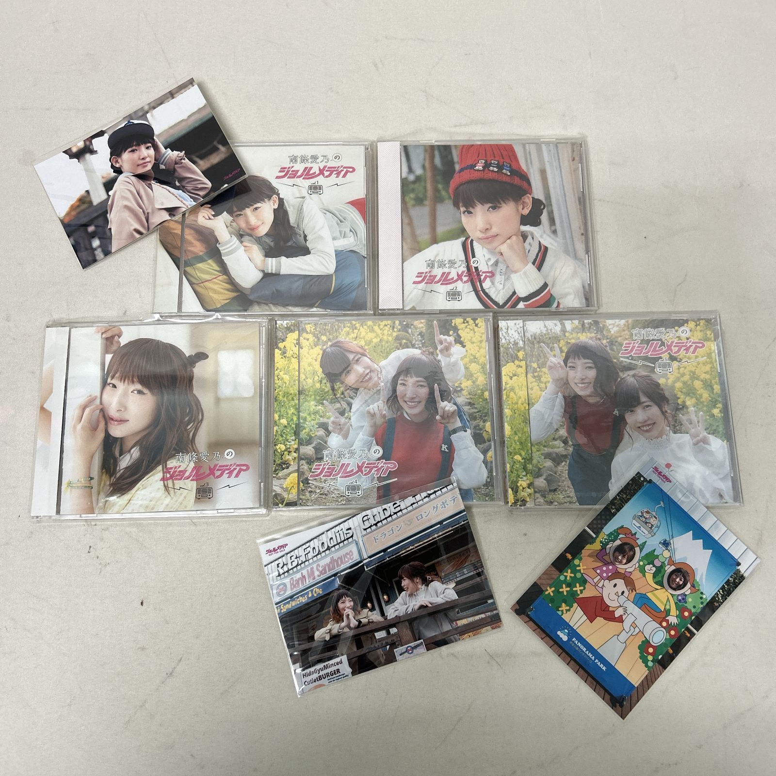 浜館20-1144】 南條愛乃のジョルメディア CD vol.1～vol.5 セット ※未 