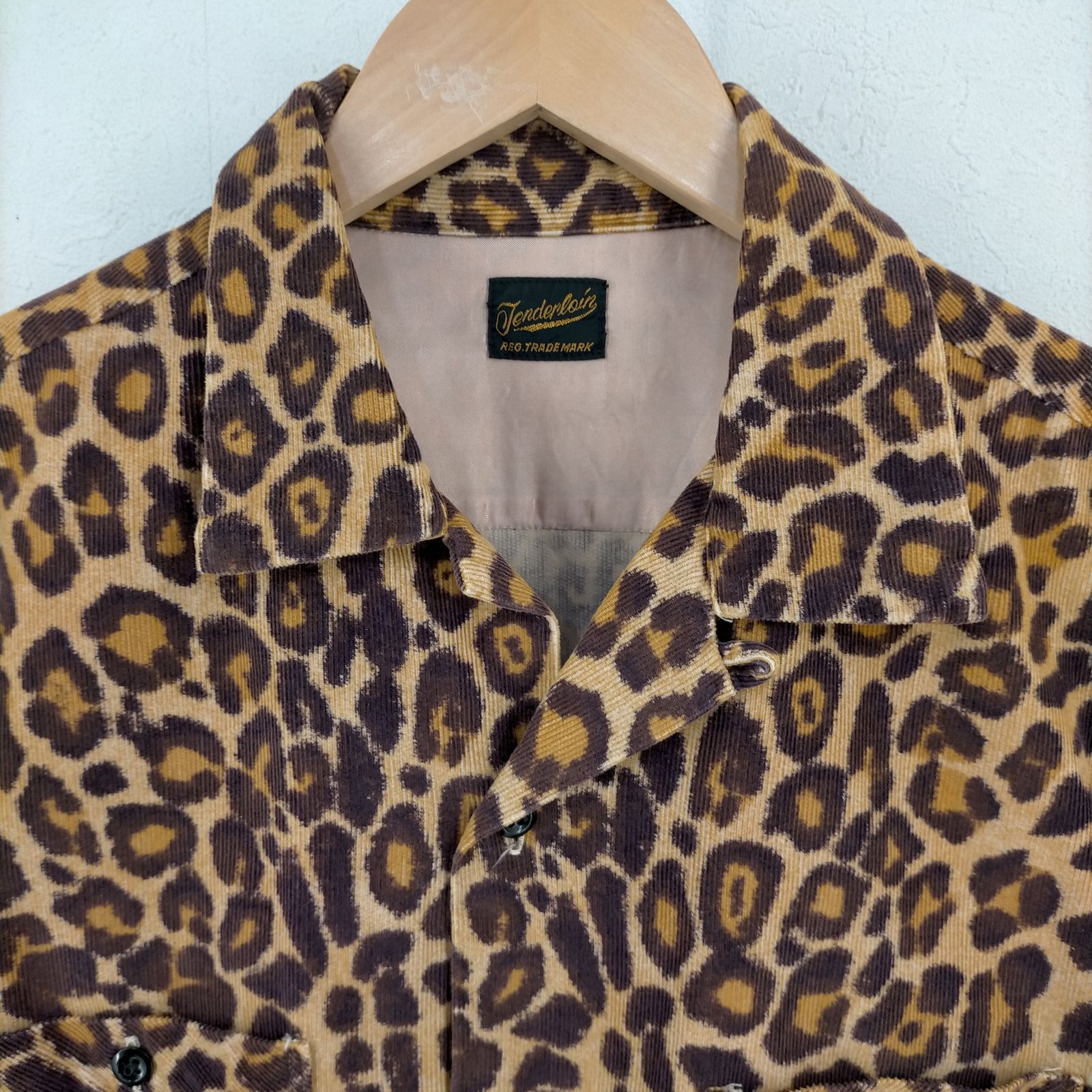 TENDERLOIN レオパード コーデュロイ JPN：S